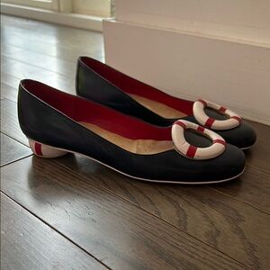 Vintage Ramon Tenza Lifesaver Buoy Nautical kitten heel